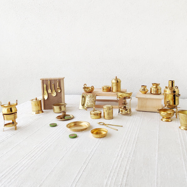 Brass Toys Bhatukli Set